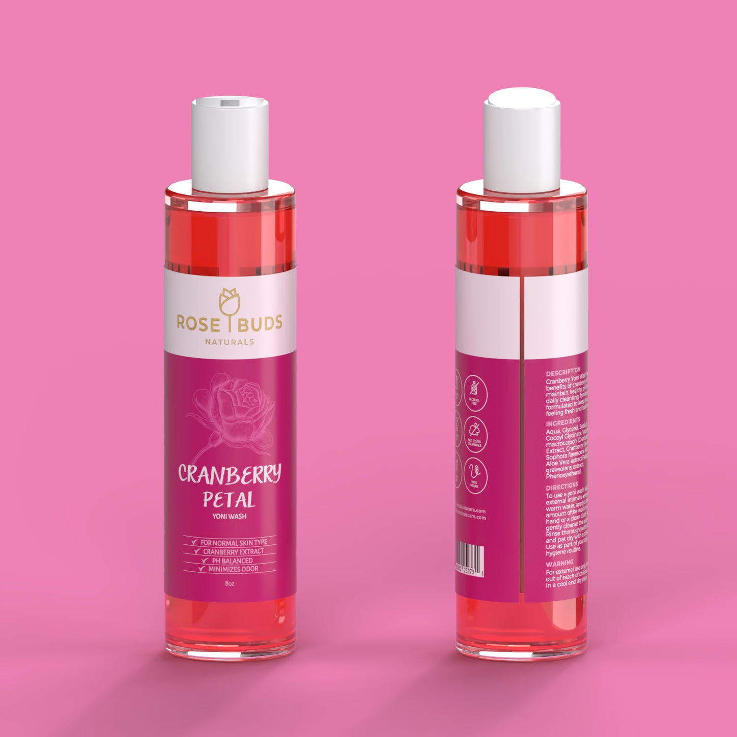 Cranberry Petal Yoni Wash