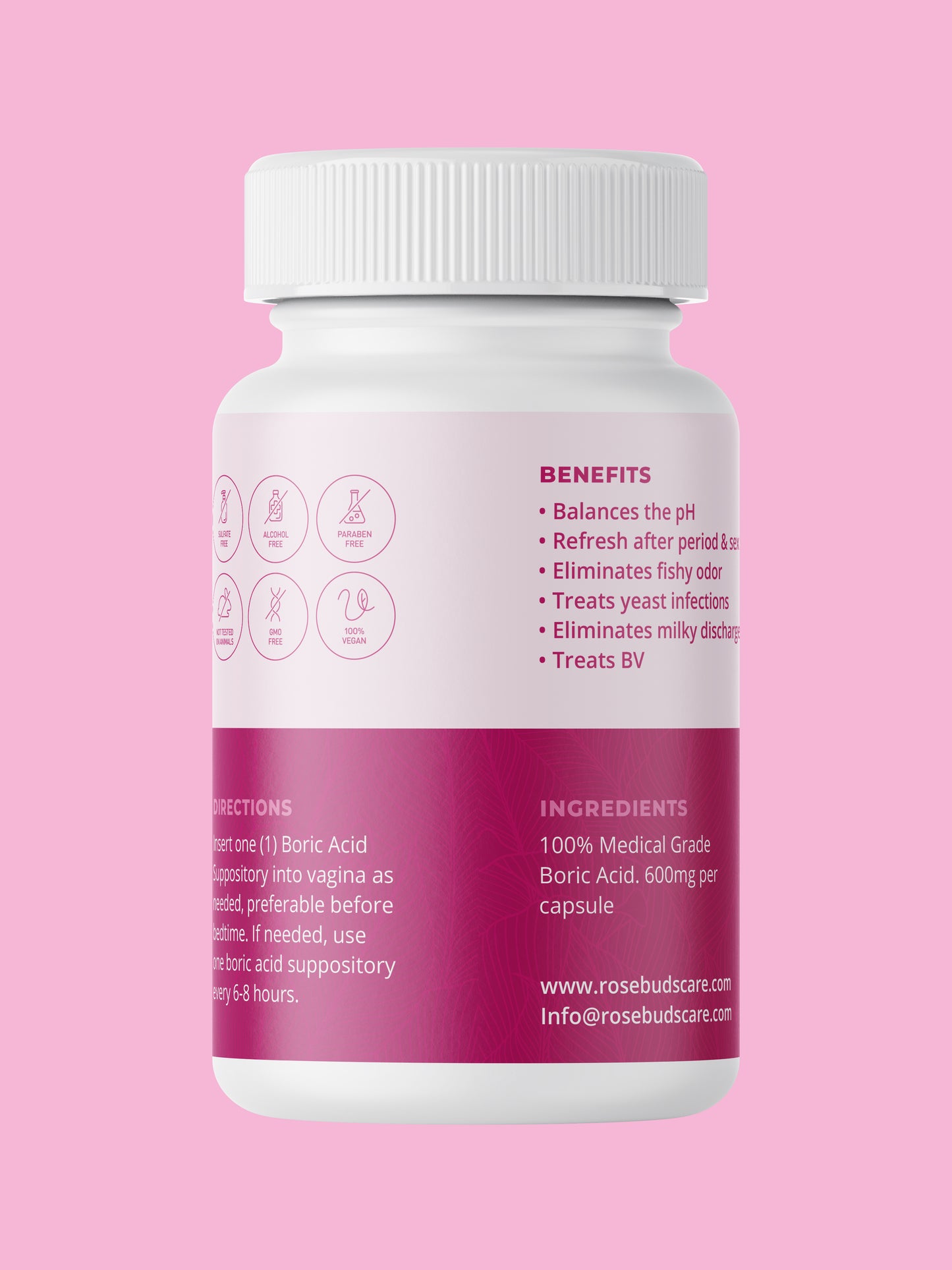 Vaginal Suppositories (Boric Acid)