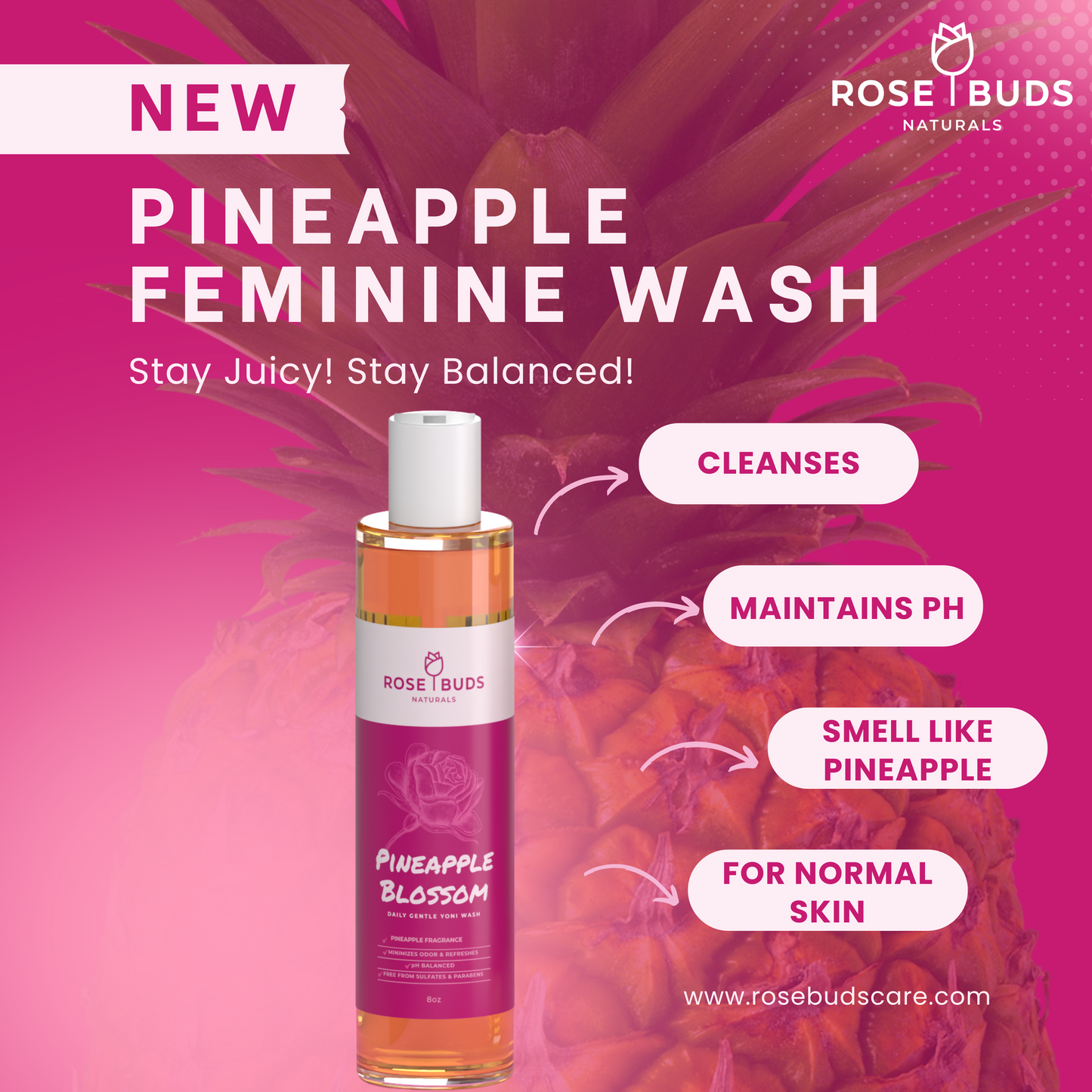 Pineapple Blossom Feminine Wash