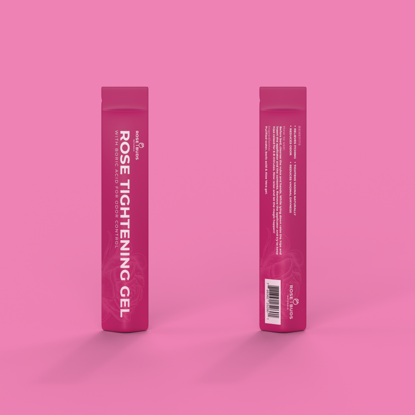 Rose Tightening Gel with (Boric Acid)