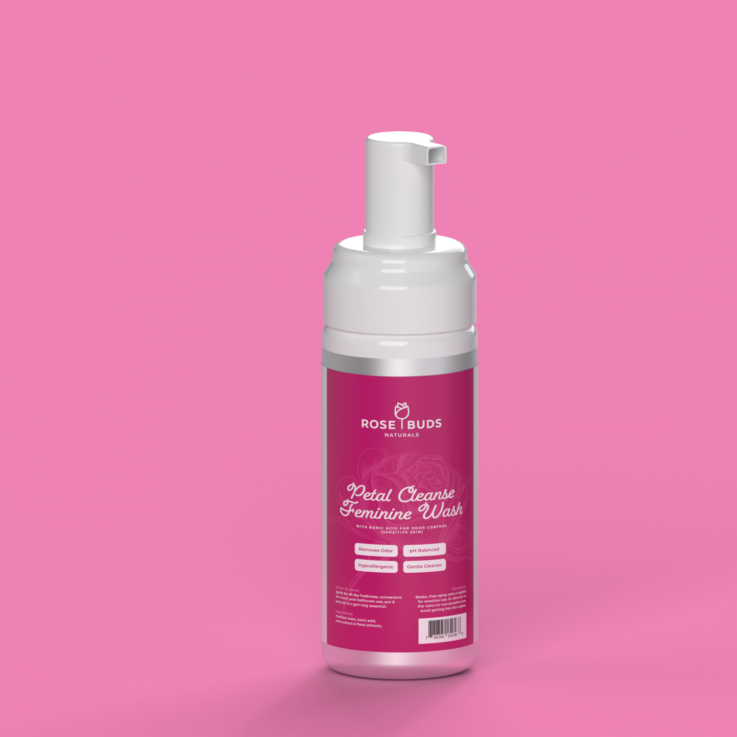 Petal Cleanse Feminine Wash with (Boric Acid)