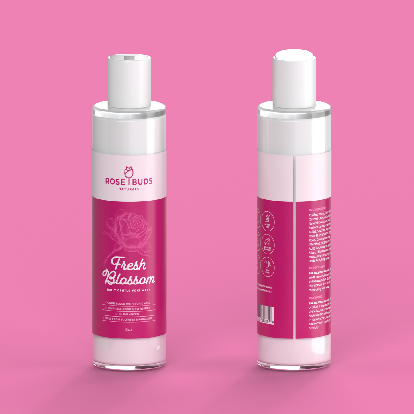 Fresh Blossom Feminine Wash (Boric Acid)