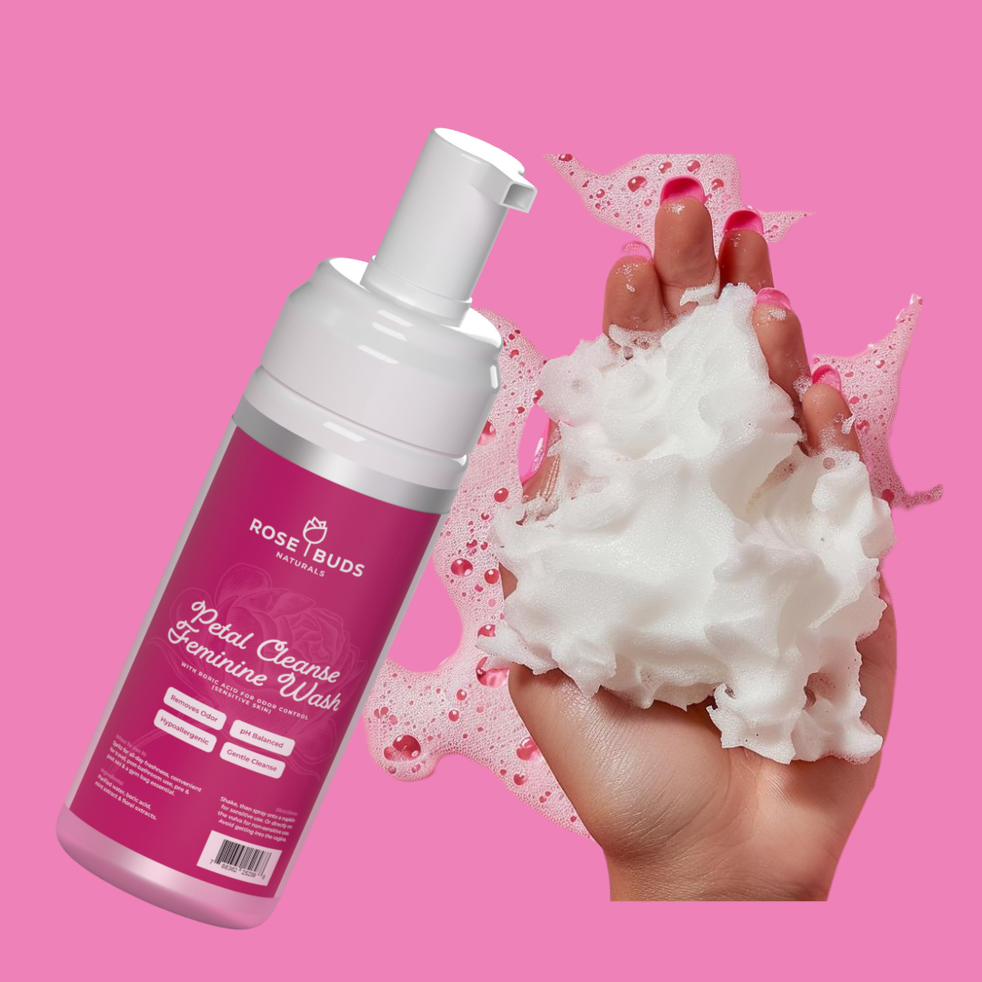 Petal Cleanse Feminine Wash with (Boric Acid)