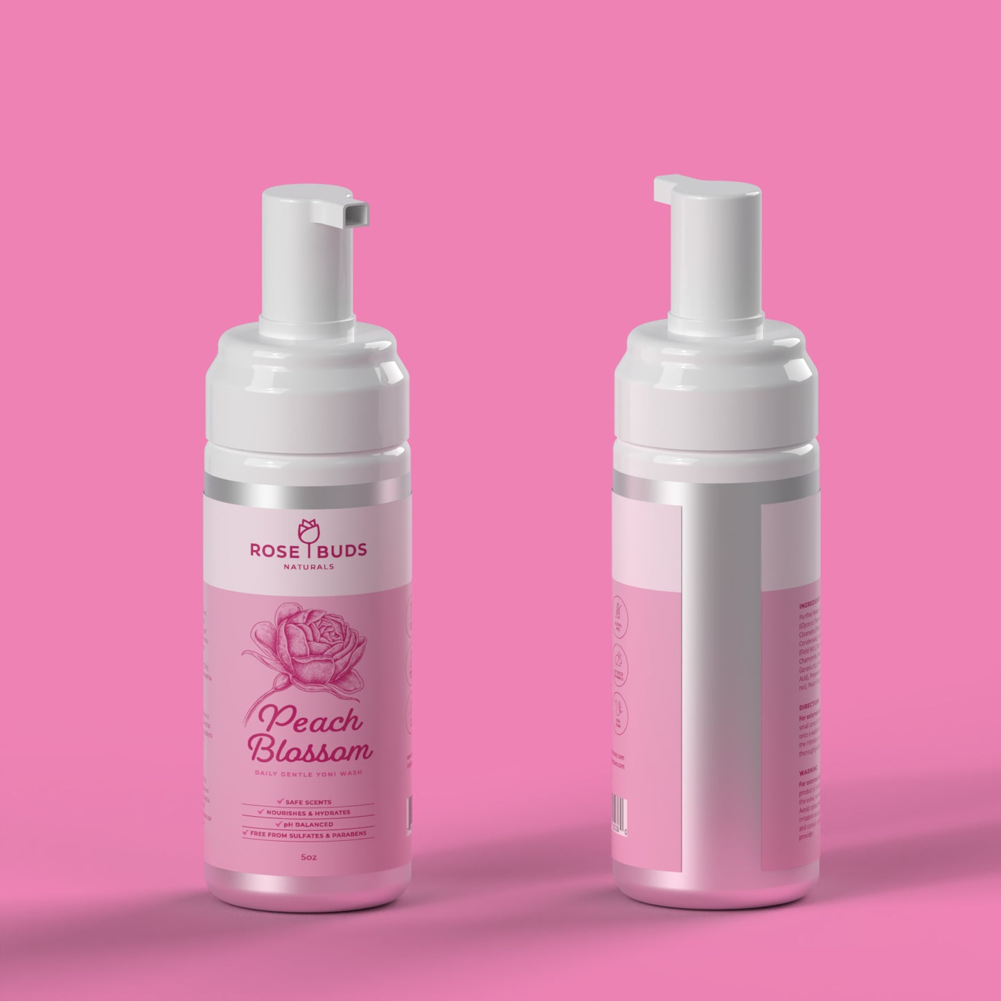 Peach Blossom Foam Feminine Wash