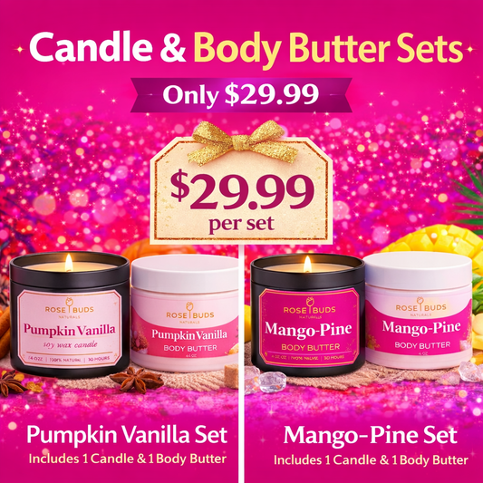 Candle & Body Butter Set