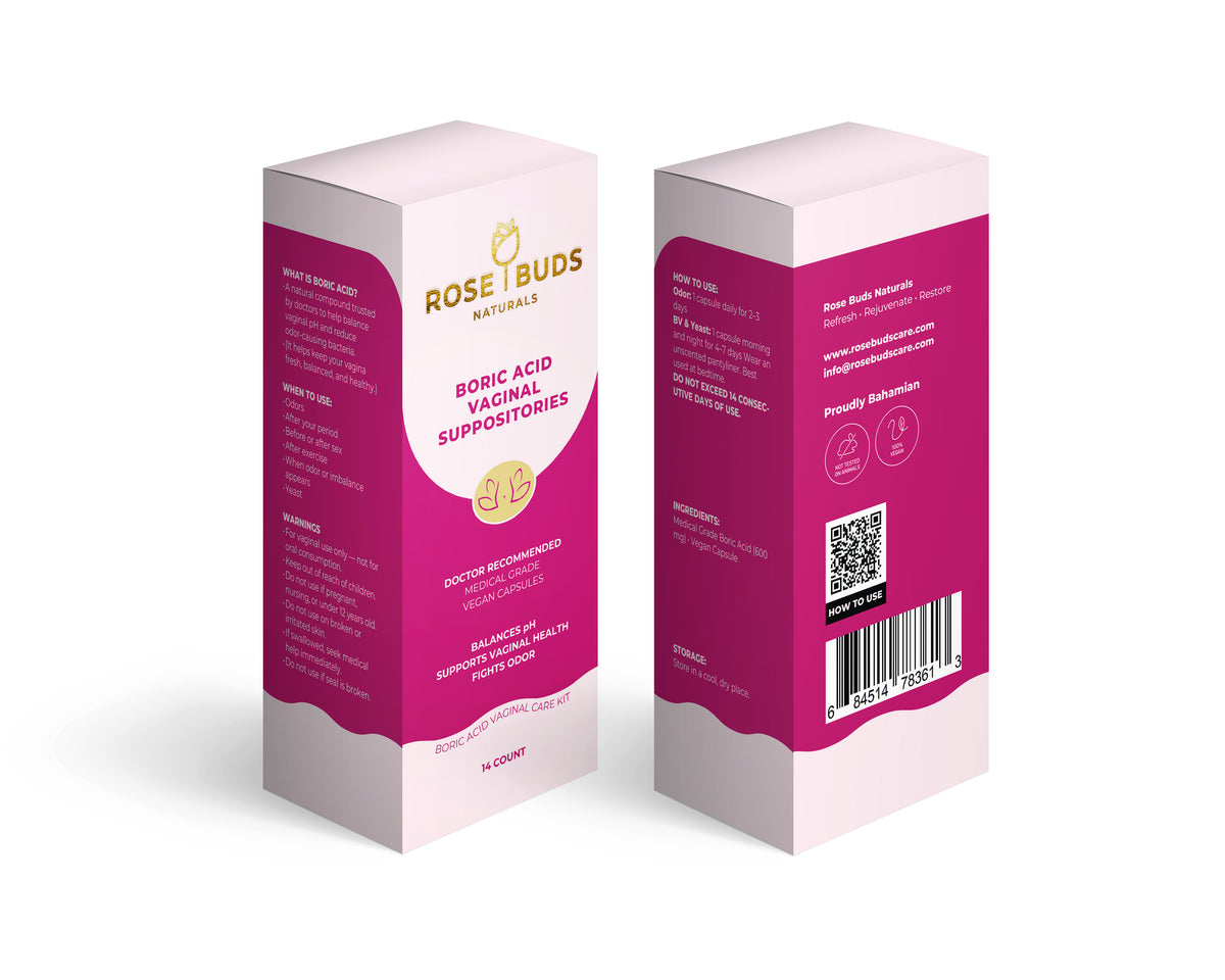 #1 Best Seller Vaginal Suppositories (Boric Acid)