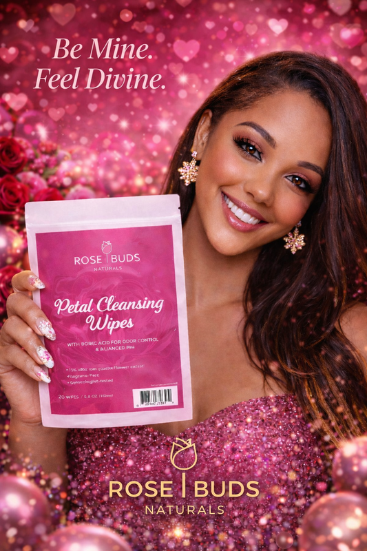 Petal Cleansing Wipes with (Boric Acid)