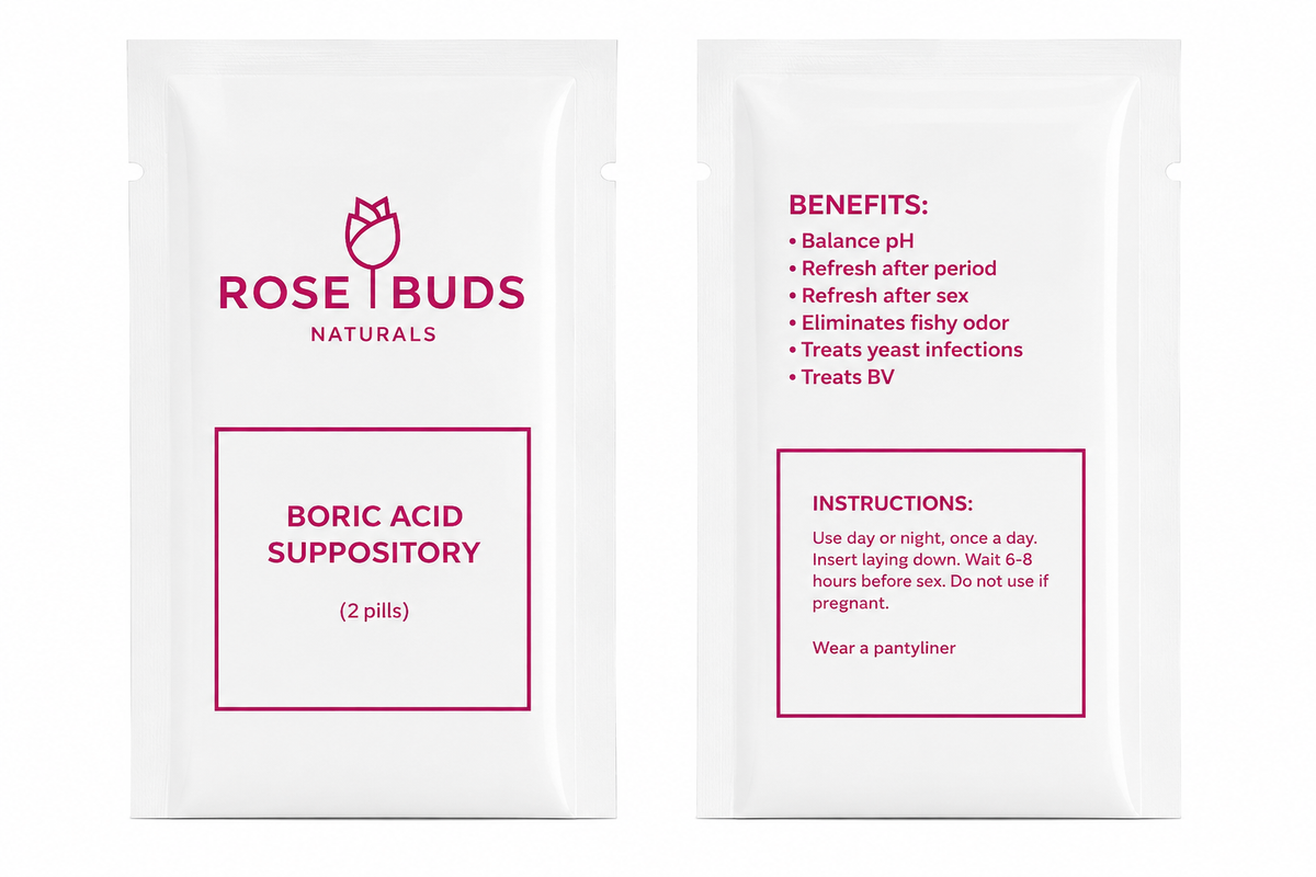 #1 Best Seller Vaginal Suppositories (Boric Acid)