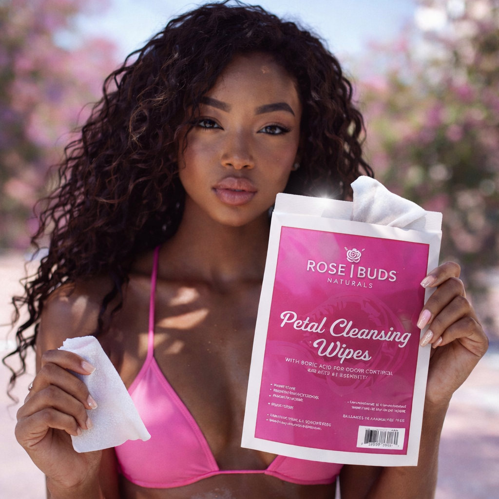 Petal Cleansing Wipes with (Boric Acid)