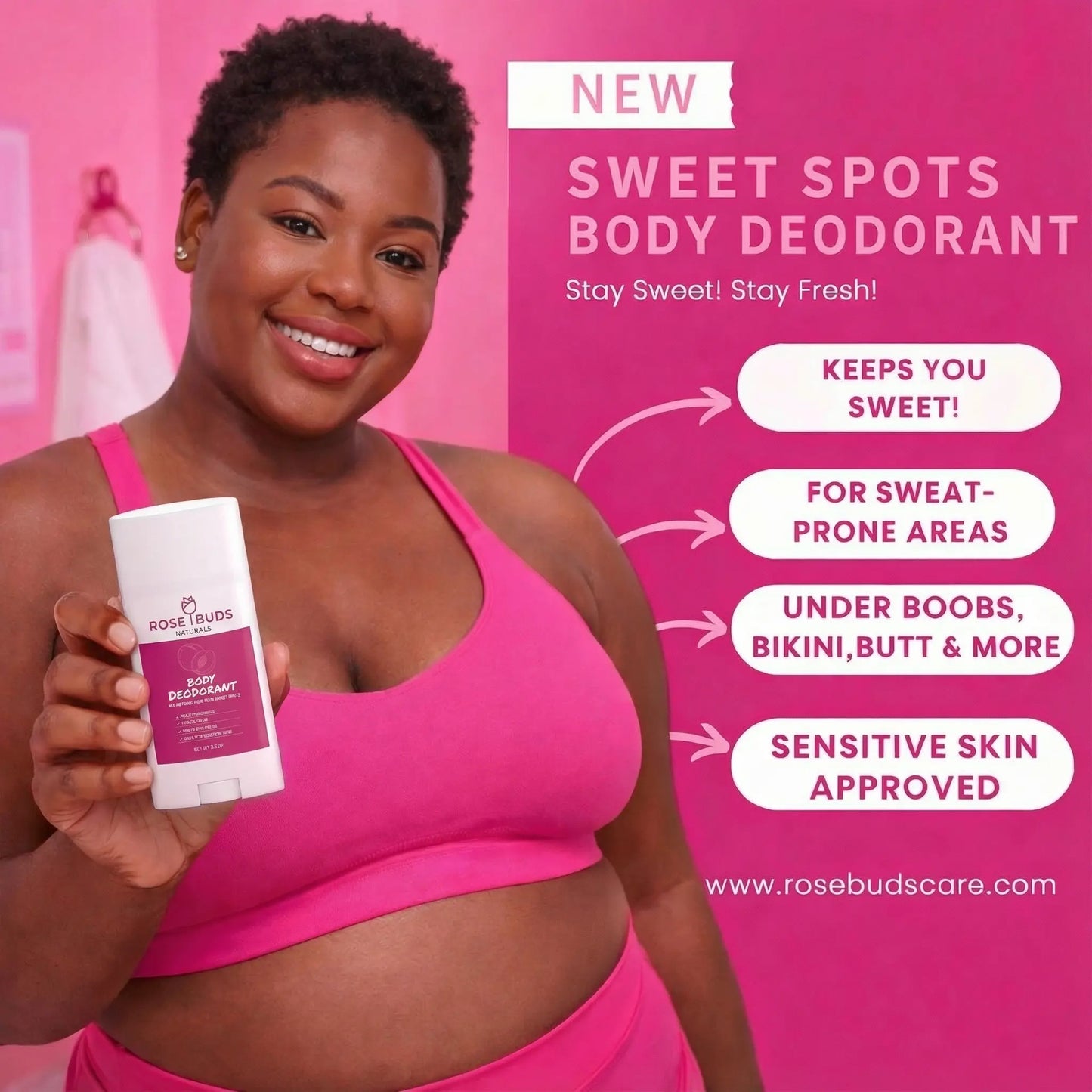 Sweet Spots Body Deoderant